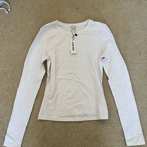 Garage White Long Sleeve Tee (Brand New)